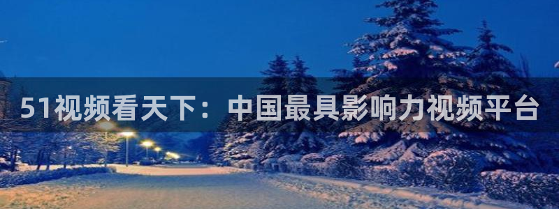 51视频看天下：中国最具影响力视频平台